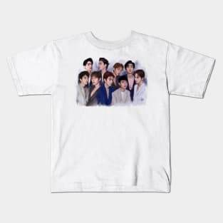 EXO Fanart - kpop illustration Kids T-Shirt